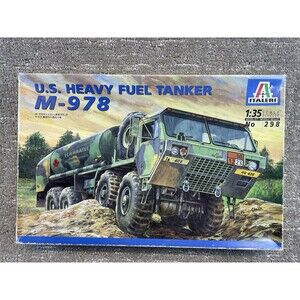 Italeri US Heavy Fuel Tank M-978 #298 1/35 Scale Model Kit New Military